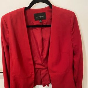 Banana Republic Red Blazer